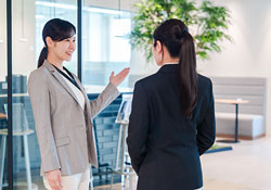 職場見学の​マナー